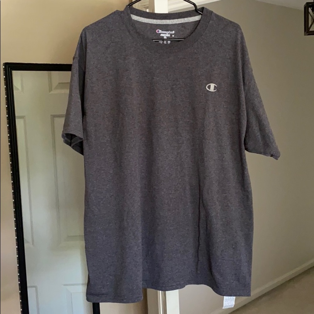 Champion Dark Heather Gray Tee